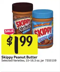 Stop&Shop Skippy Peanut Butter offer