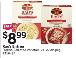 Stop&Shop Rao's Entrée offer