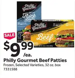 Stop&Shop Philly Gourmet Beef Patties offer