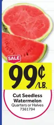 Stop&Shop Cut Seedless Watermelon offer