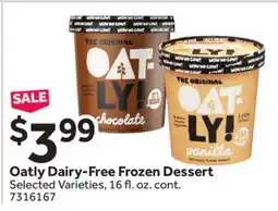Stop&Shop Oatly Dairy-Free Frozen Dessert offer