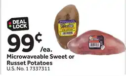 Stop&Shop Microwaveable Sweet or Russet Potatoes offer