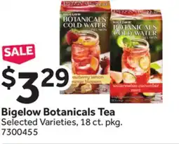 Stop&Shop Bigelow Botanicals Tea offer