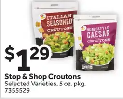 Stop&Shop Stop & Shop Croutons offer