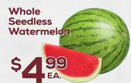 DeCicco & Sons Whole Seedless Watermelon offer