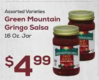 DeCicco & Sons Green Mountain Gringo Salsa offer