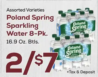 DeCicco & Sons Poland Spring Sparkling Water offer