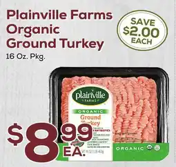 DeCicco & Sons Plainville Farms Organic Ground Turkey offer