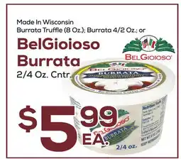 DeCicco & Sons BelGioioso Burrata 2/4 offer