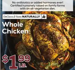 DeCicco & Sons Whole Chicken offer