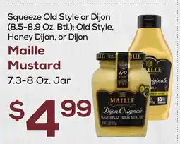 DeCicco & Sons Maille Mustard 7.3-8 Oz. Jar offer