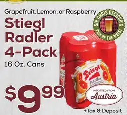 DeCicco & Sons Stiegl Radler 4-Pack offer