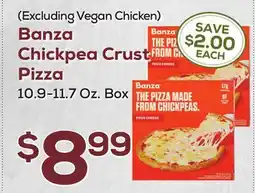 DeCicco & Sons Banza Chickpea Crust Pizza offer