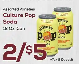 DeCicco & Sons Culture Pop Soda offer