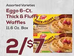 DeCicco & Sons Kellogg's Eggo 6-Ct. Thick & Fluffy Waffles offer