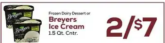 DeCicco & Sons Breyers Ice Cream offer