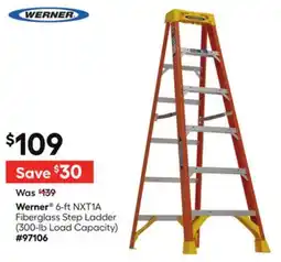 Lowe's 6-ft NXT1A Fiberglass Step Ladder offer