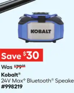 Lowe's 24V MaxC Bluetooth Speake offer