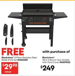 Lowe's 28-in 2-Burner Gas Griddle with Hard Cover offer