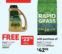 Lowe's Turf Builder Rapid Grass 5.6-lb Grass Seed offer