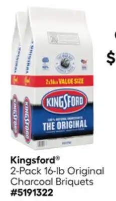 Lowe's 2-Pack 16-lb Original Charcoal Briquets offer