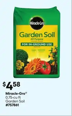 Lowe's 0.75-cu ft Garden Soil offer