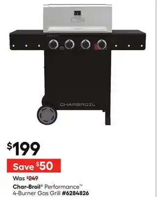 Lowe's Performance 4-Burner Gas Grill offer
