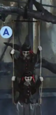 Lowe's Swinging Ghoulish Twins offer