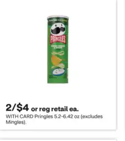 CVS Pringles 5.2-6.42 oz offer