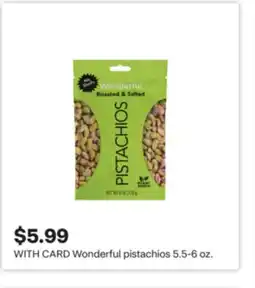 CVS Wonderful pistachios offer