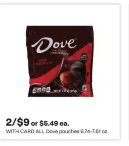 CVS ALL Dove pouches offer