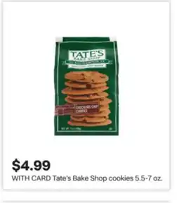 CVS Tate's Bake Shop cookies offer