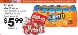 Kroger Babybel Mini Cheese or Sunny D Punch offer