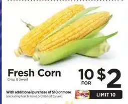 ShopRite Fresh Corn offer
