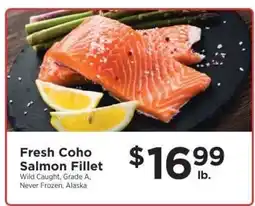 ShopRite Fresh Coho Salmon Fillet offer