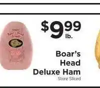 ShopRite Boar's Head Deluxe Ham offer