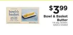 ShopRite Bowl & Basket Butter offer