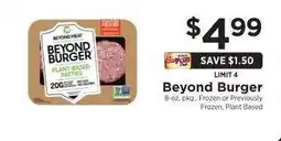 ShopRite Beyond Burger offer