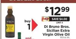 ShopRite Di Bruno Bros. Sicilian Extra Virgin Olive Oil offer