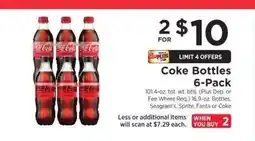 ShopRite Coke Bottles 6-Pack offer