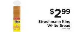 ShopRite Stroehmann King White Bread offer