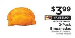 ShopRite 2-Pack Empanadas offer