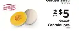 ShopRite Sweet Cantaloupes offer