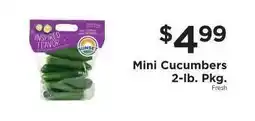 ShopRite Mini Cucumbers offer