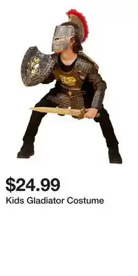 TJ Maxx Kids Gladiator Costume offer