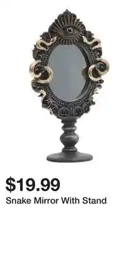 TJ Maxx Snake Mirror With Stand offer