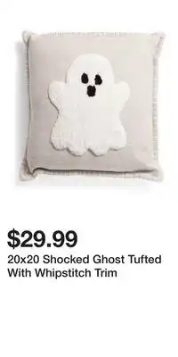 TJ Maxx 20x20 Shocked Ghost Tufted With Whipstitch Trim offer