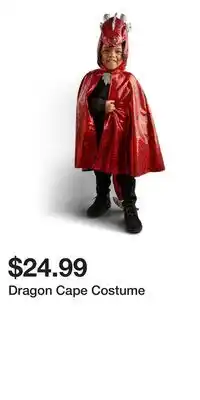 TJ Maxx Dragon Cape Costume offer