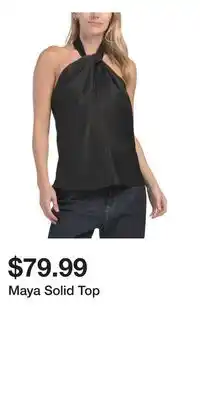 TJ Maxx Maya Solid Top offer