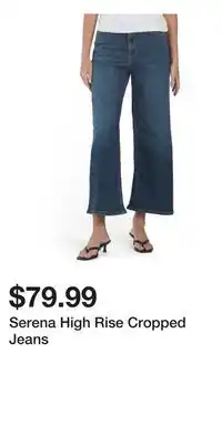TJ Maxx Serena High Rise Cropped Jeans offer